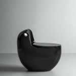 Bồn cầu trứng đen