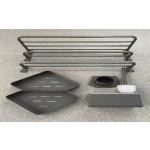 bộ phụ kiện xám