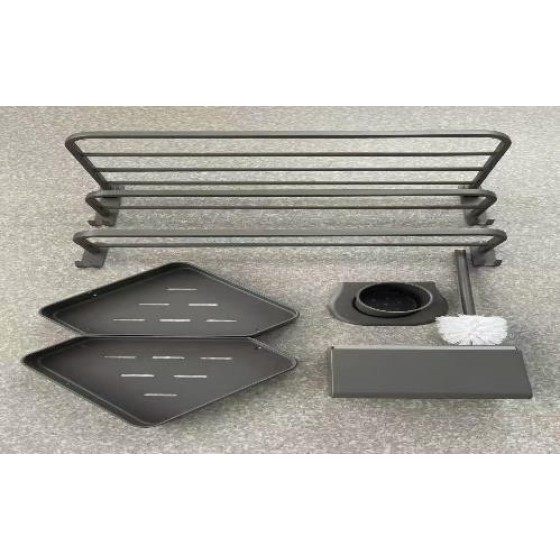 bộ phụ kiện xám