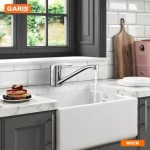 Vòi chậu rửa bát cao cấp cổ thấp GF7M nóng lạnh
