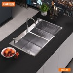 Bồn rửa bát 2 hố cân GST2382