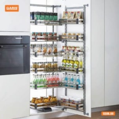 Tủ đồ khô 6 tầng, rổ inox hộp GSB660