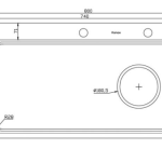 Chậu rửa bát KN8048TS DEKOR