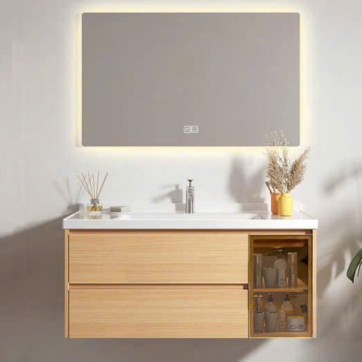 Tủ phòng tắm với gương C0001