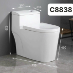 Bồn cầu trắng mới về
