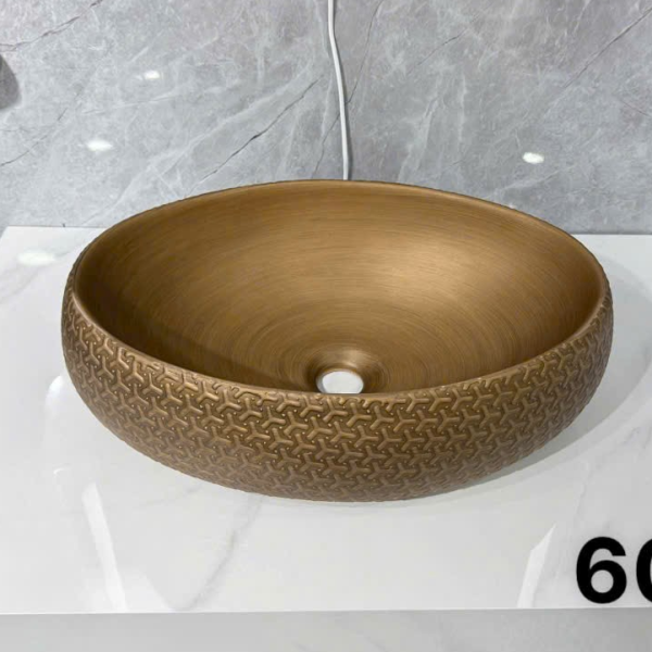 lavabo vàng đồng