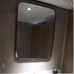 Gương 50*70 khung đen