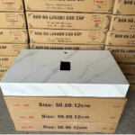 bàn đá hộp trắng cx