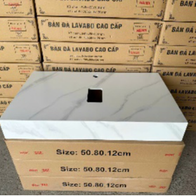 bàn đá hộp trắng cx