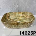 lavabo vân đá vàng
