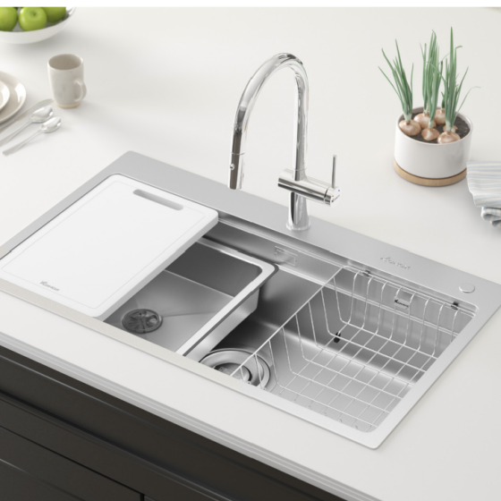Chậu rửa bát KN8751TS DEKOR