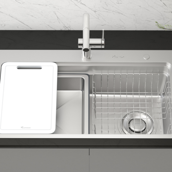 Chậu rửa bát KN8048TS DEKOR